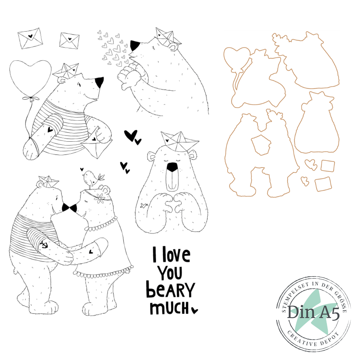 Bundle - Verliebte Bären