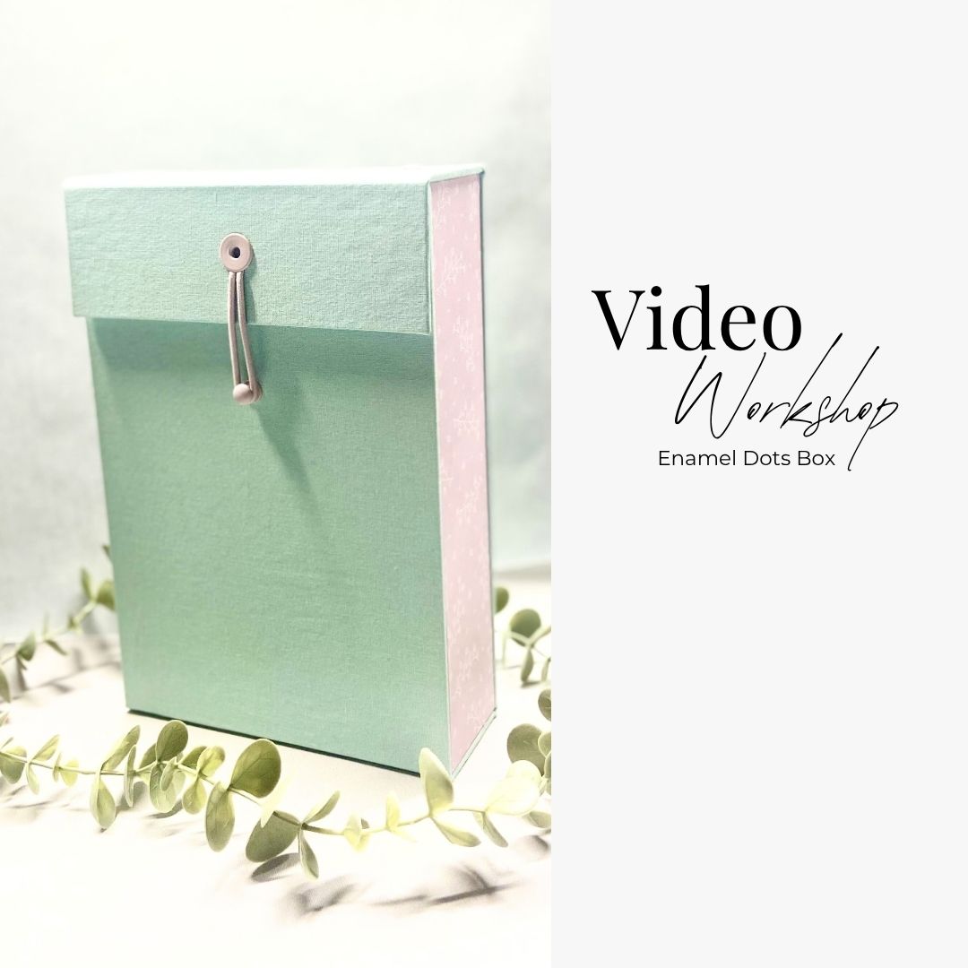 Video Workshop Enamel Dots Box