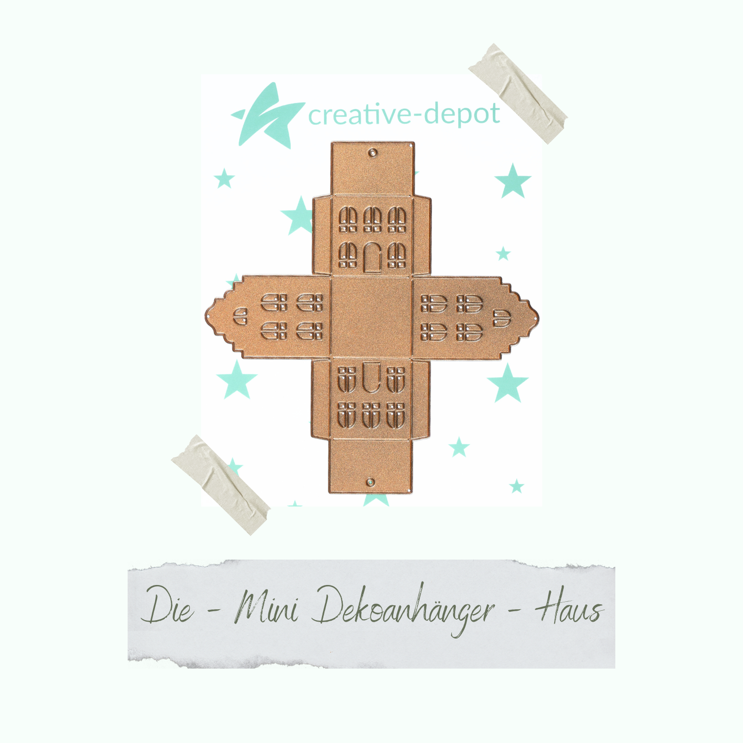 Die - Mini Dekoanhänger - Haus