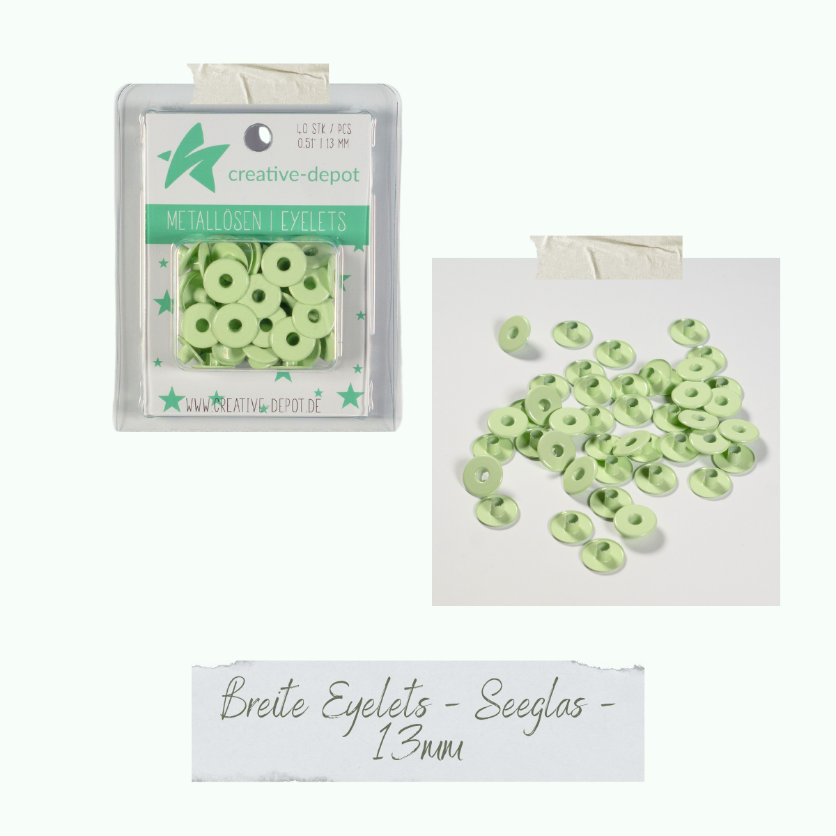 CD-EY-076_Breite-Eyelets-Seeglas-13mmyyMlkEZZQ4XqW Breite Eyelets - Seeglas - 13 mm