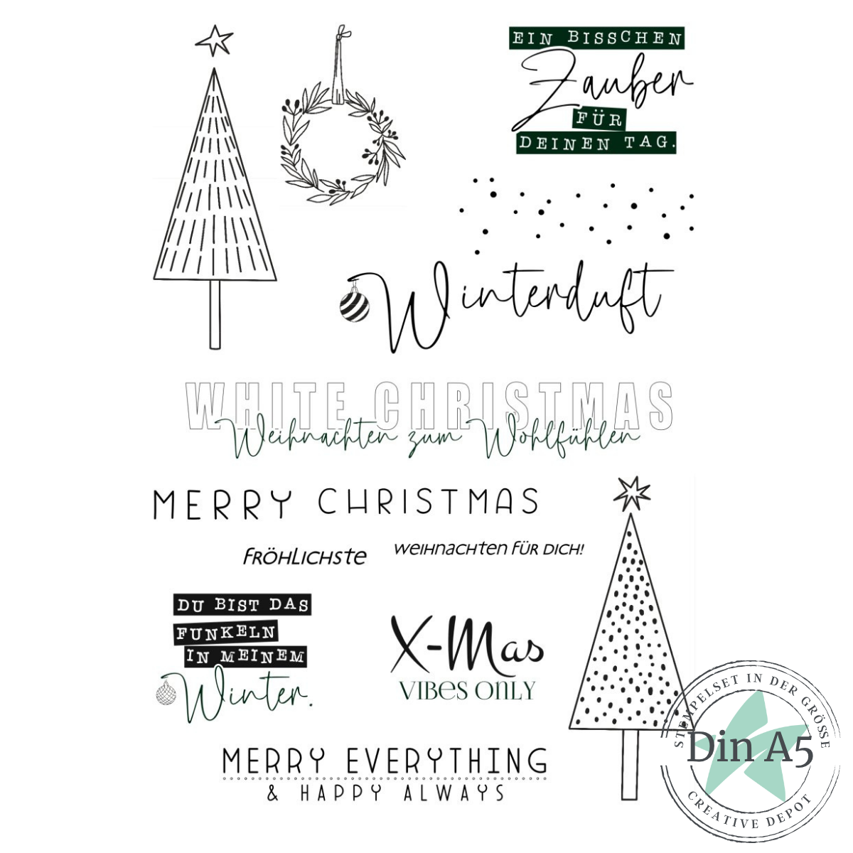 Stempelset - Weihnachten zum Wohlfühlen  Stempelset - Weihnachten zum Wohlfühlen