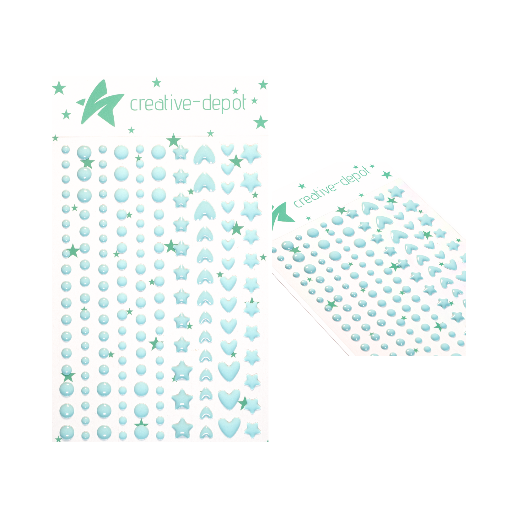 Enamel Dots - Vintage Hellblau