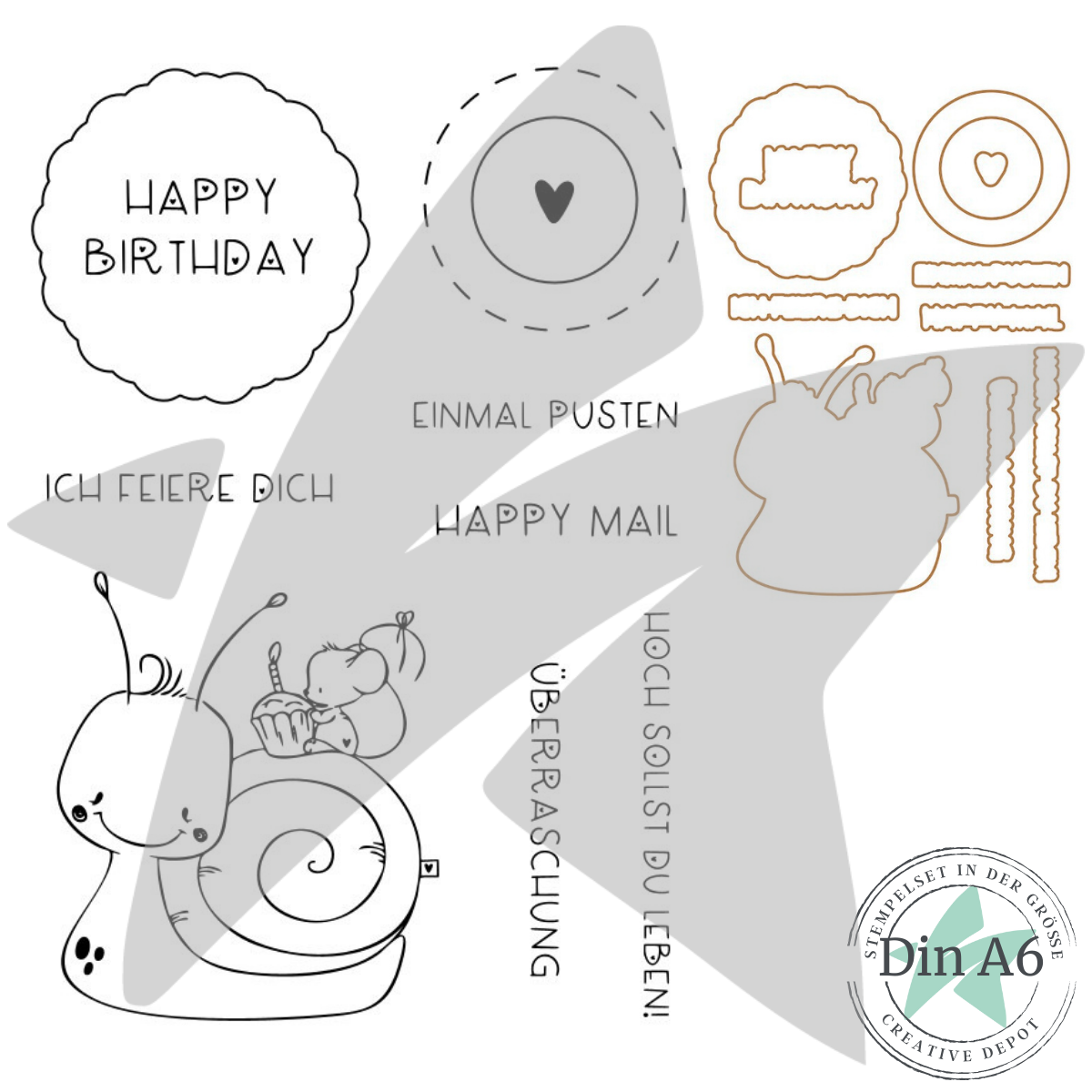 Bundle - Schnecken-Geburtstag