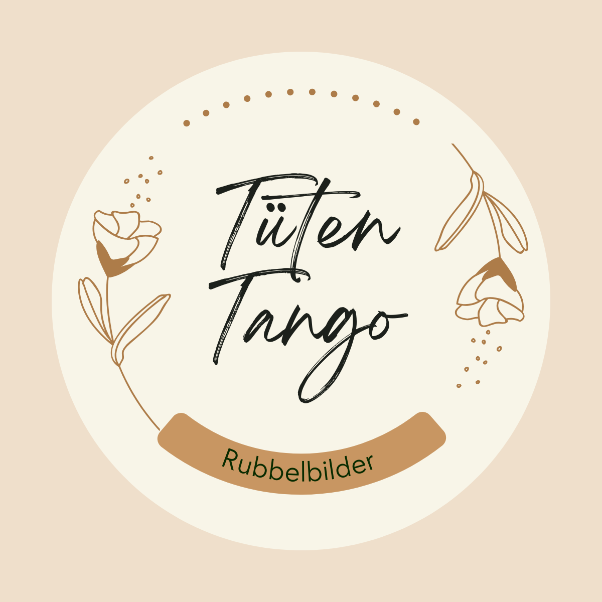 Tüten-Tango Rubbelbilder