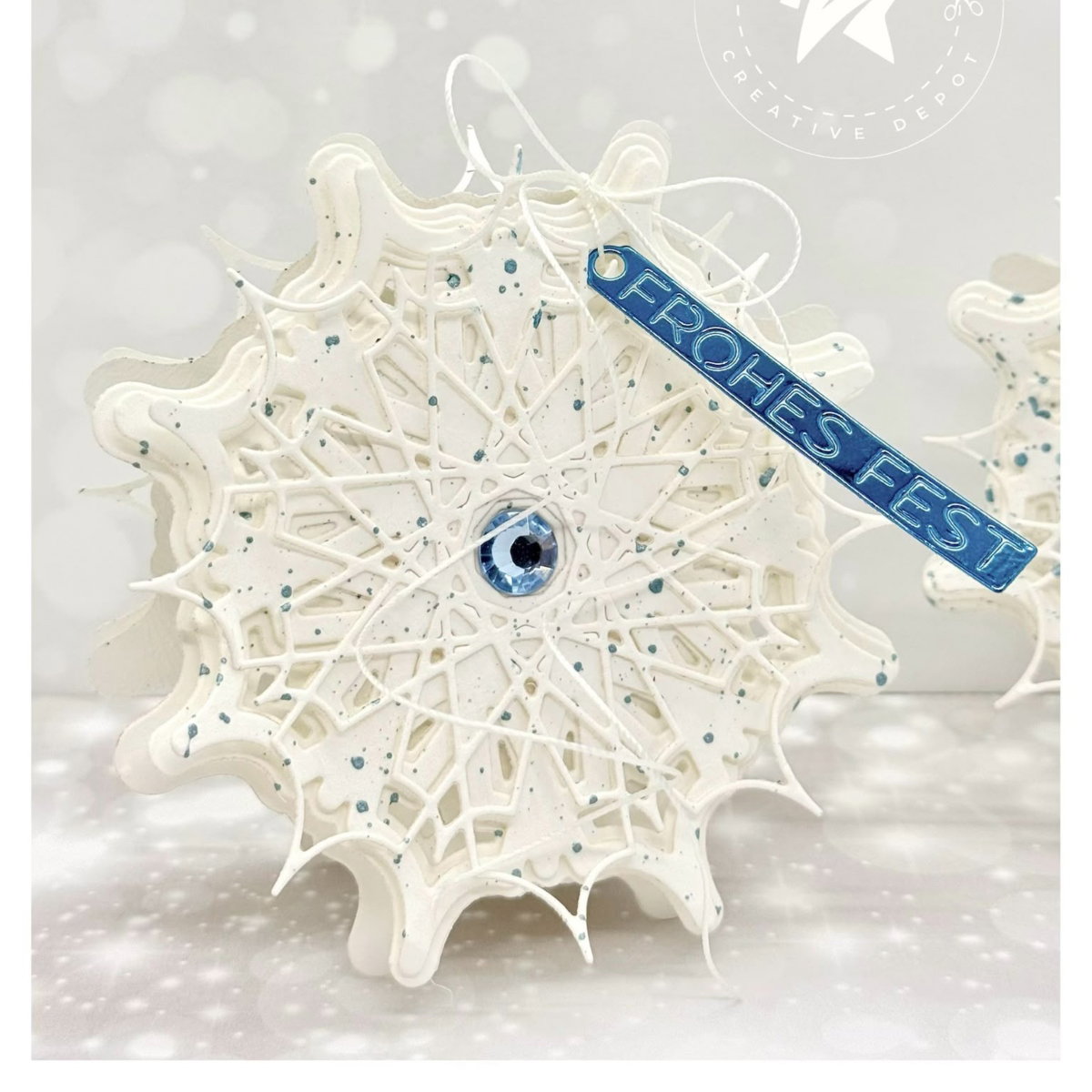 Die - Gelayerte Schneeflocke