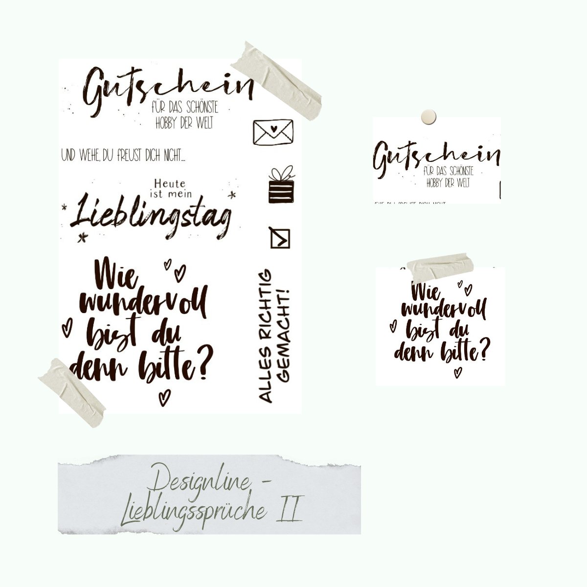 Elegantes Light Box Sprche Ebenbild